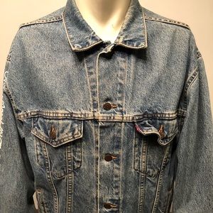 Custom Levi denim jacket